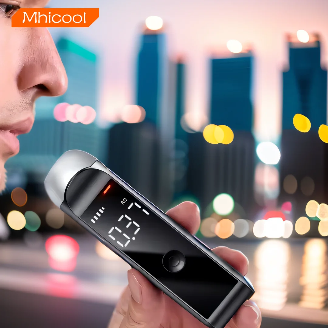 Breath Rate Monitor - Digital Alcotester new alcoholmeter breath alcohol