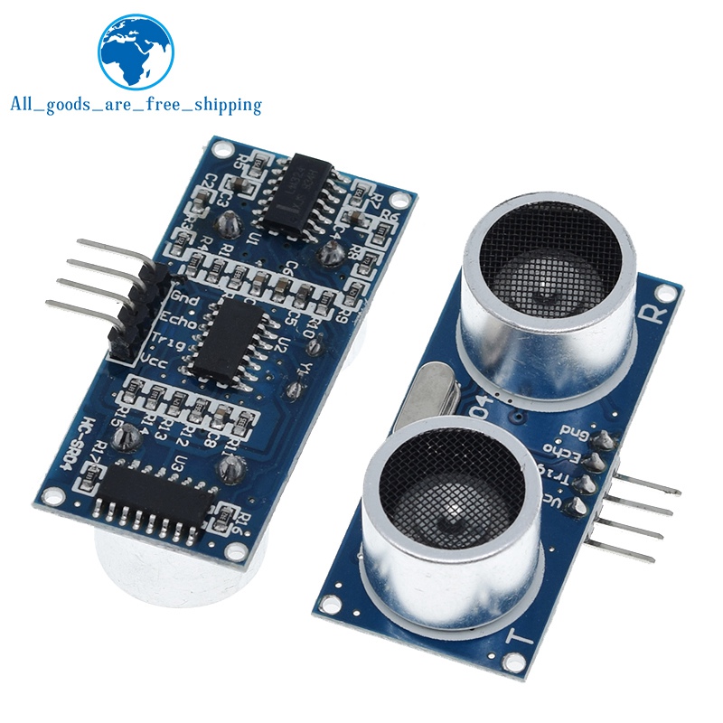 TZT Ultrasonic sensor HC-SR04  - Muscle Sensor Emg ulasan dan harga