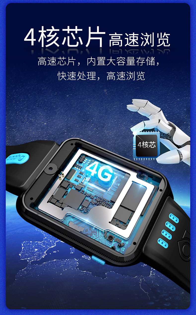 Children's smartwatch video ca - Fall Detection Watch ulasan dan harga