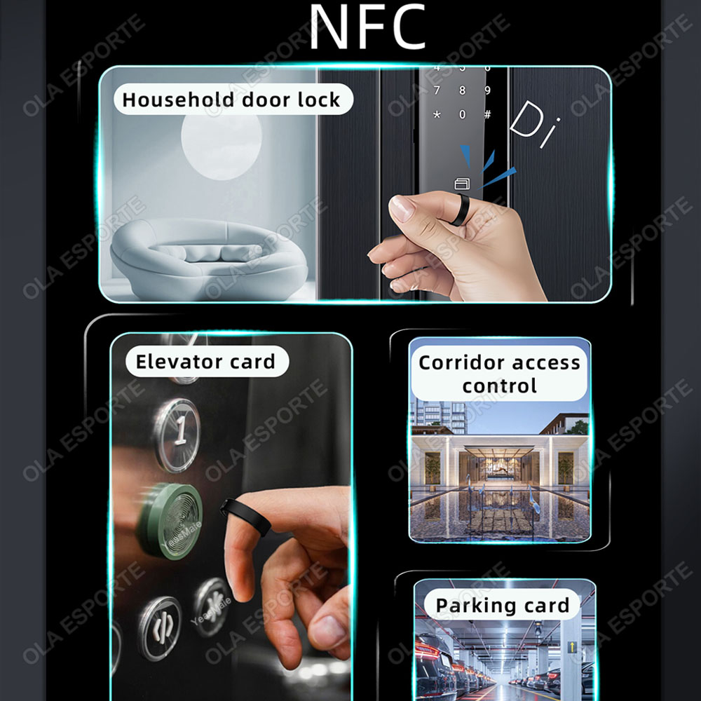 New Smart Ring Men Women 2025  - Smart Ring Nfc Pay ulasan dan harga
