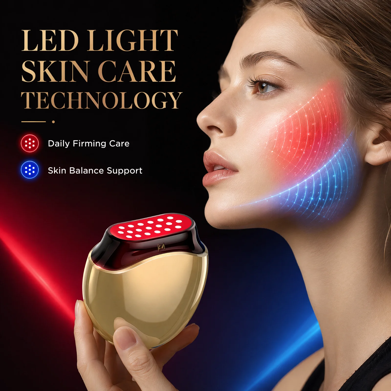 Collagen Beauty Device Facial  - Galvanic Skin Sensor ulasan dan harga