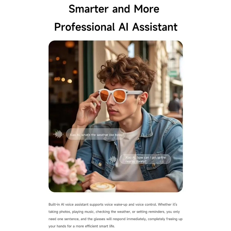 8KHD Smart AI Glasses Color Ch - Smart Glasses Lens ulasan dan harga