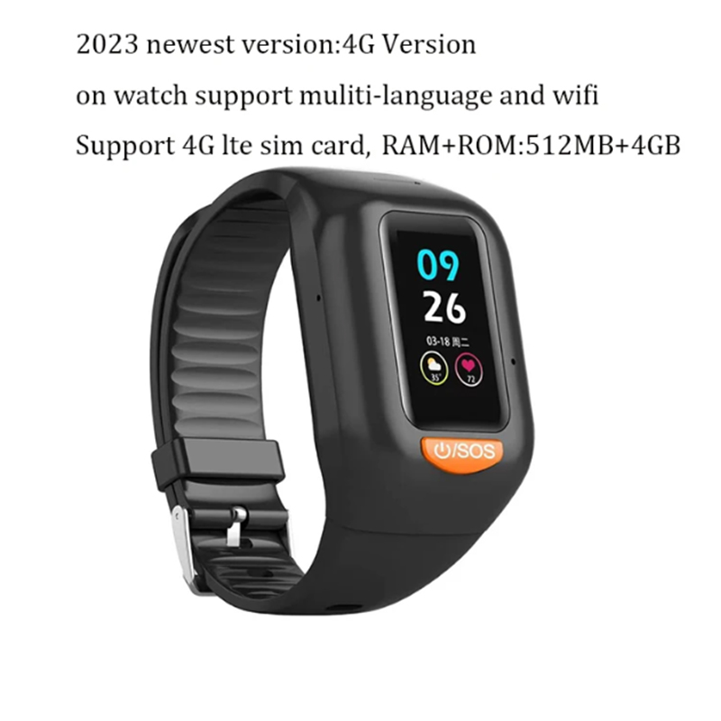 Newest Elderly 4G Smart Watch  - Fall Detection Watch ulasan dan harga