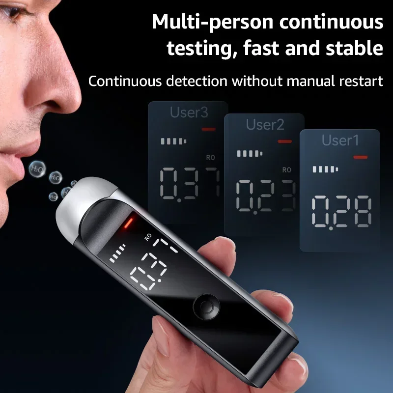 Digital Alcotester new alcohol - Breath Rate Monitor ulasan dan harga