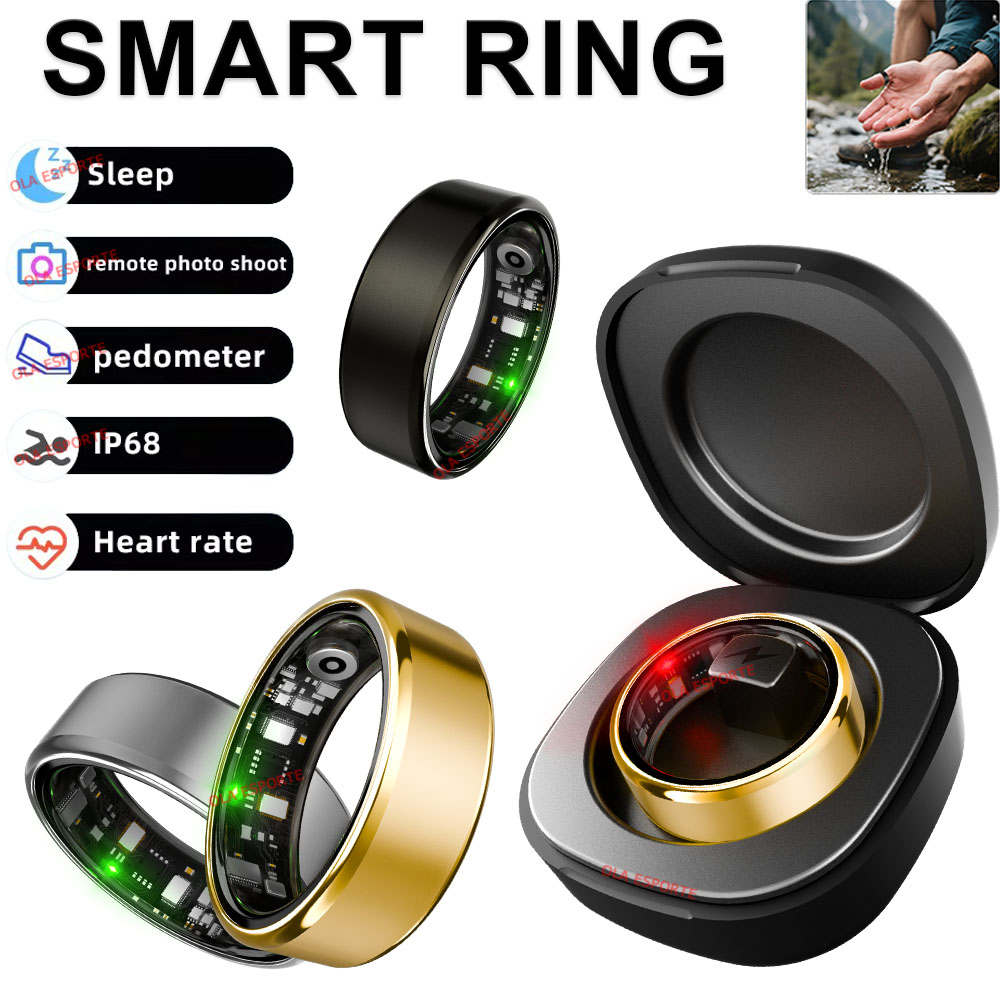 R09 Smart Ring Men Women with  - Temperature Ring Skin ulasan dan harga