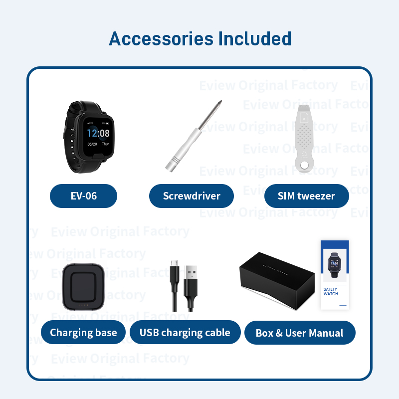 Seniors Smartwatch with GPS Fa - Fall Detection Watch ulasan dan harga