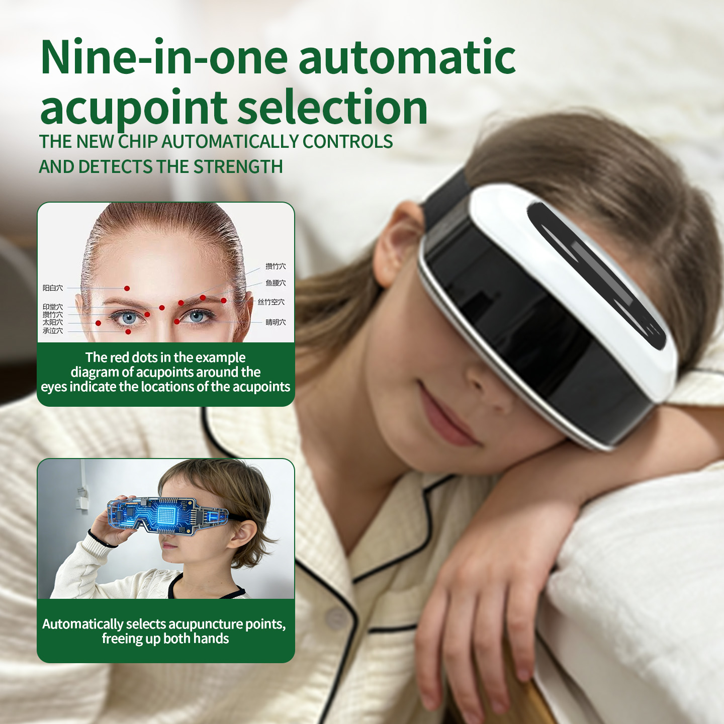 2026 New CE Certified Pulse Ey - Light Therapy Glasses ulasan dan harga