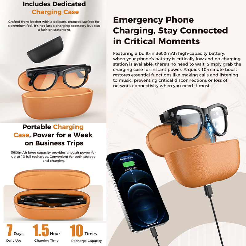 2026 New 32G Memory 800W 4K Ca - Smart Glasses Lens ulasan dan harga
