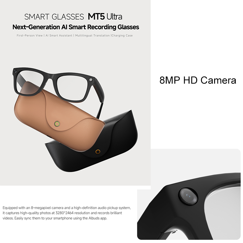 2026 Genuine Leather 2000Mah C - Smart Glasses Lens ulasan dan harga