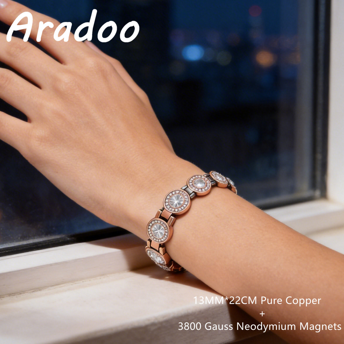 ARADOO 3800 Gauss Magnetic Cry - Meditation Headband Eeg ulasan dan harga