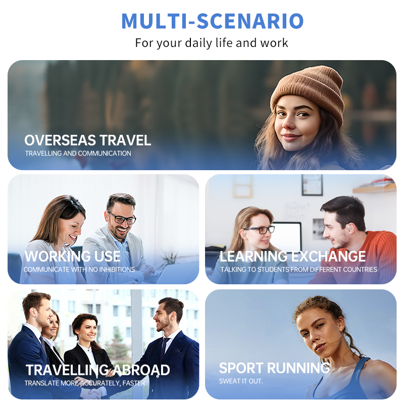 Real-Time Translation Open Ear - Smart Glasses Lens ulasan dan harga