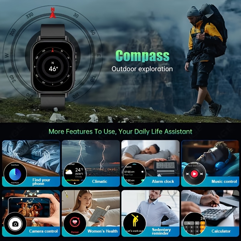 2025 GPS Positioning Smart Wat - Fall Detection Watch ulasan dan harga