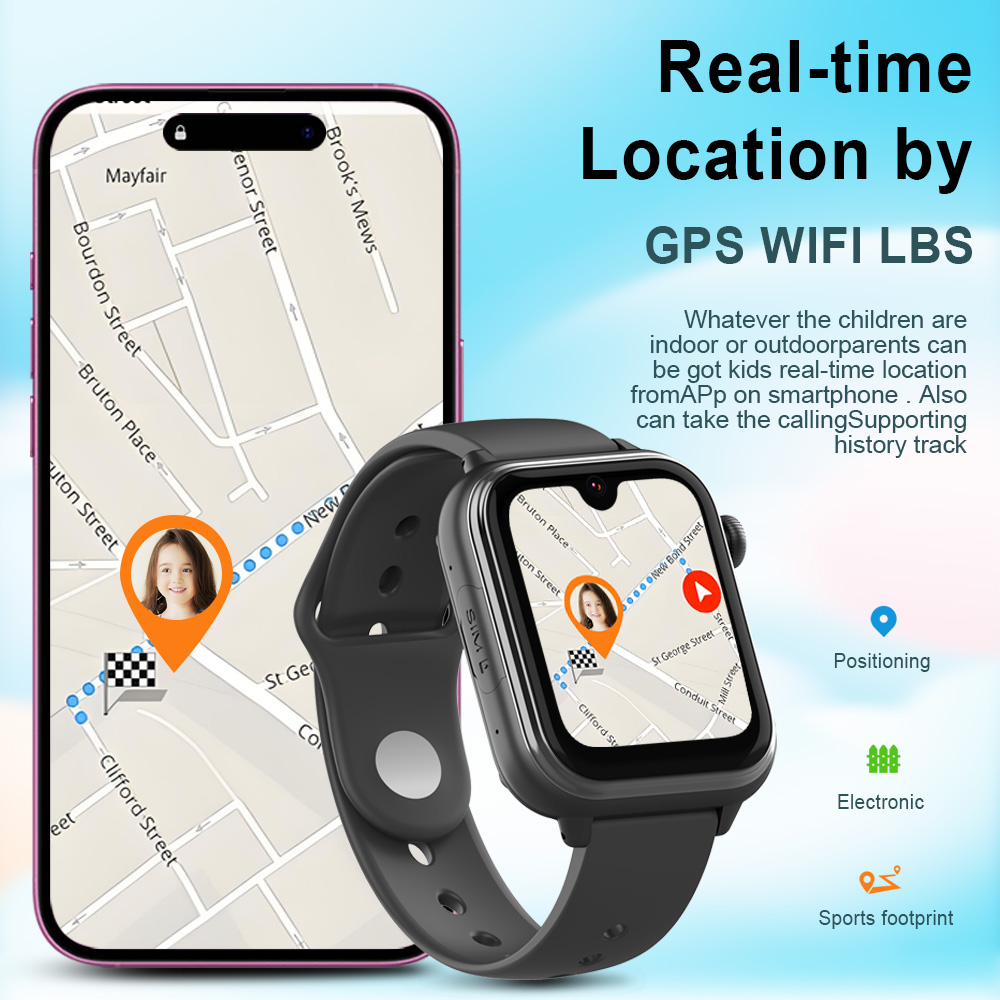 Wonlex KT37 GPS Smart Watch Ki - Fall Detection Watch ulasan dan harga