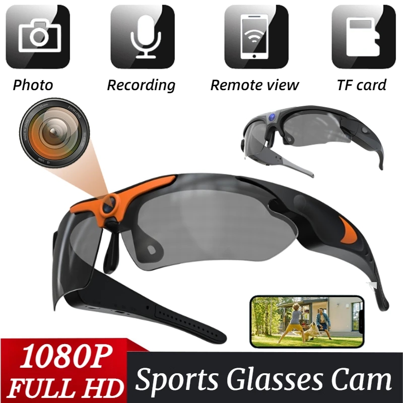 Wearable HD 1080P Camera Outdo - Smart Glasses Lens ulasan dan harga